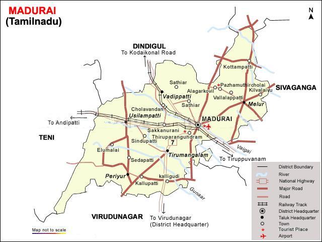 Madurai map